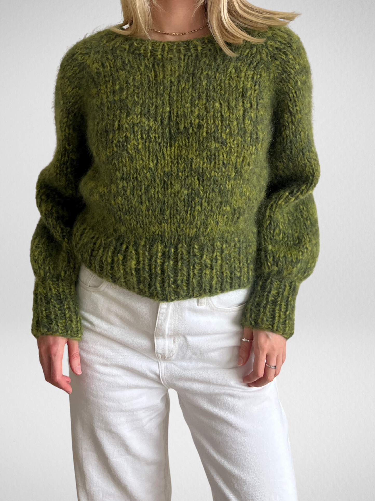 MARIE KNIT JUMPER FOREST