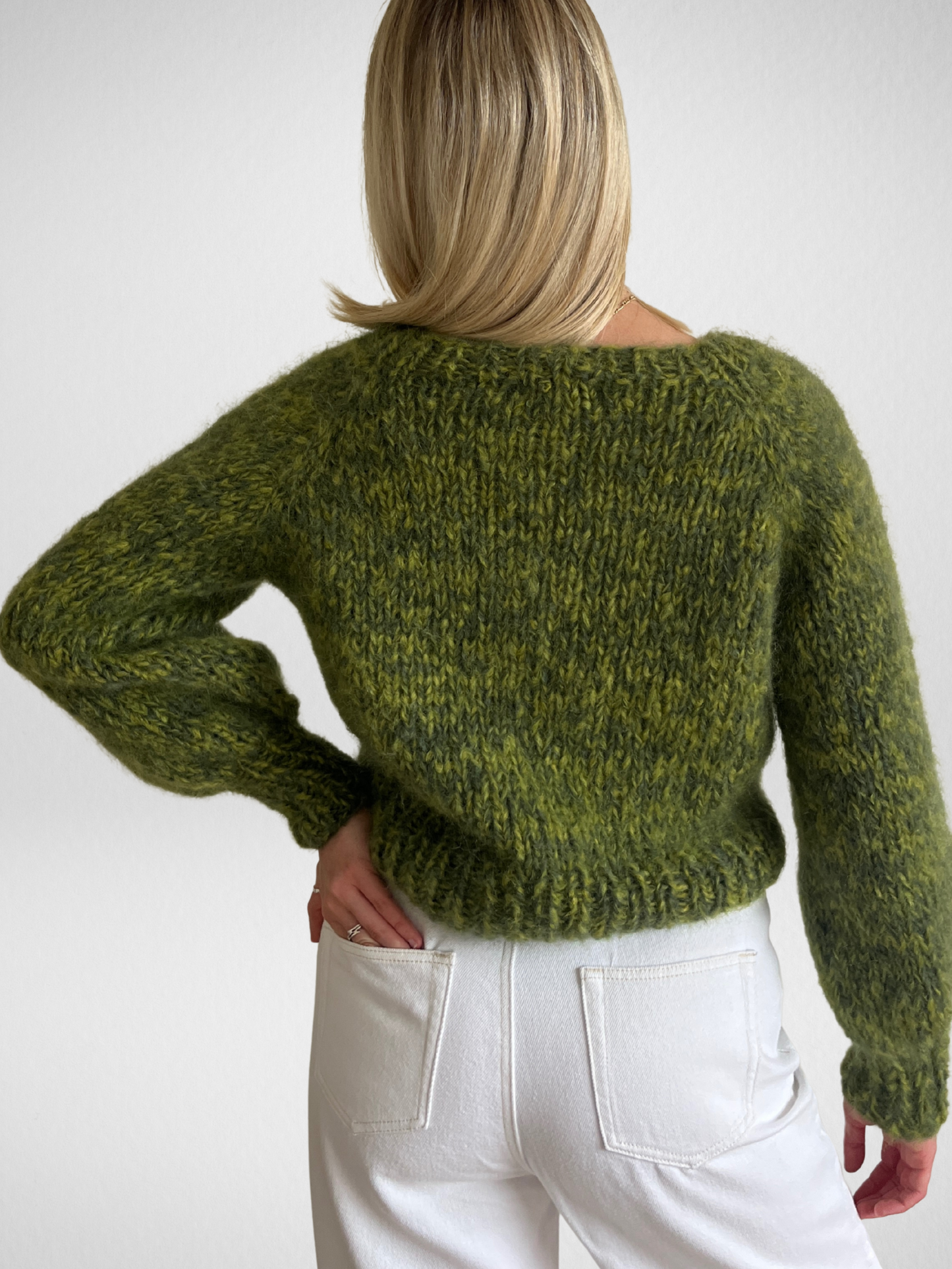 MARIE KNIT JUMPER FOREST
