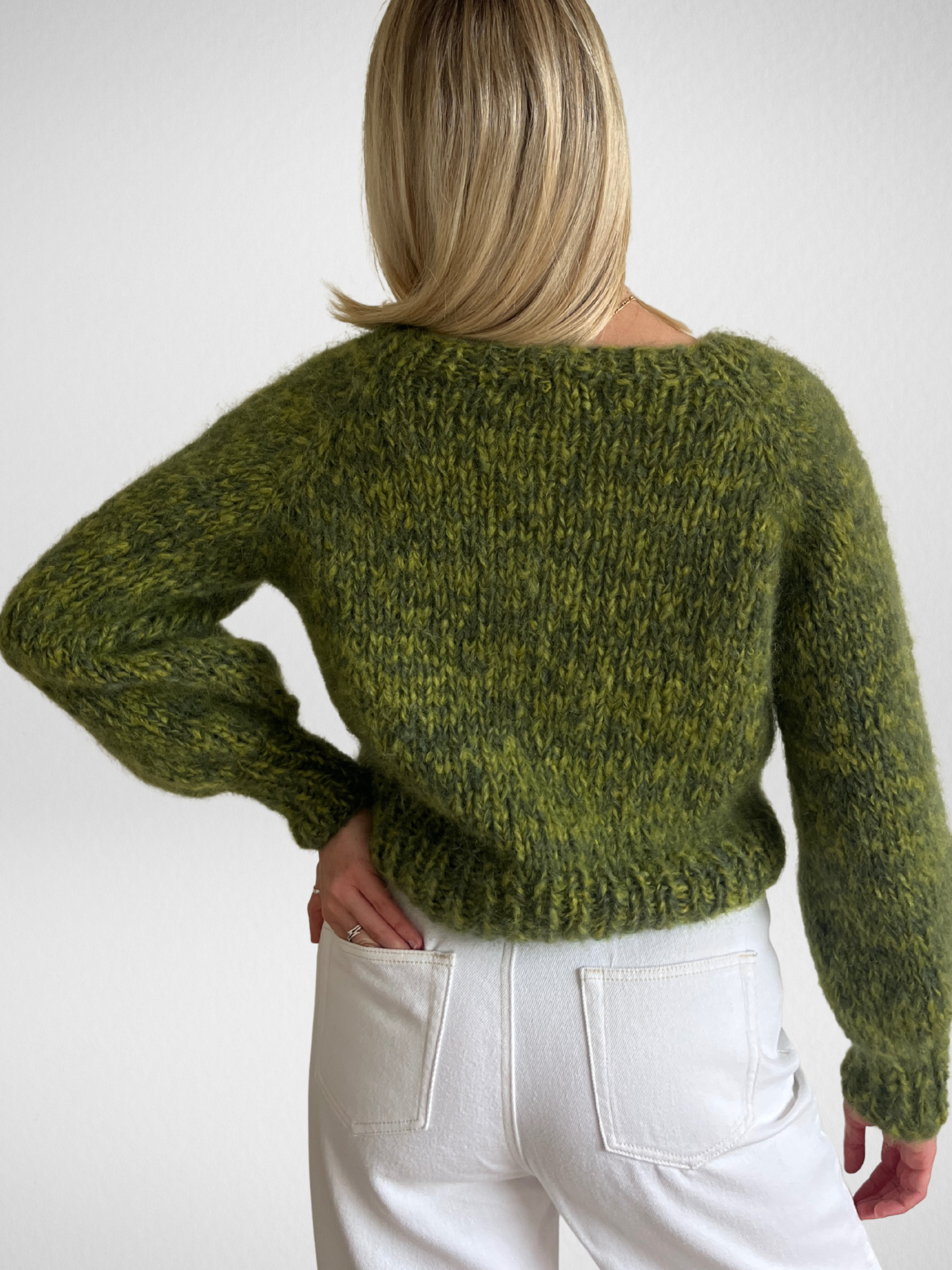 Marie Knit Jumper Forest